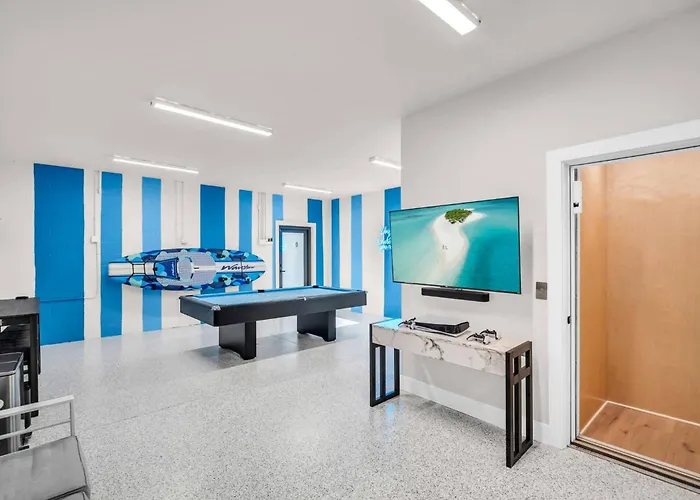 Walk2beach, Heated Salt Pool, Pool Table, Gameroom *