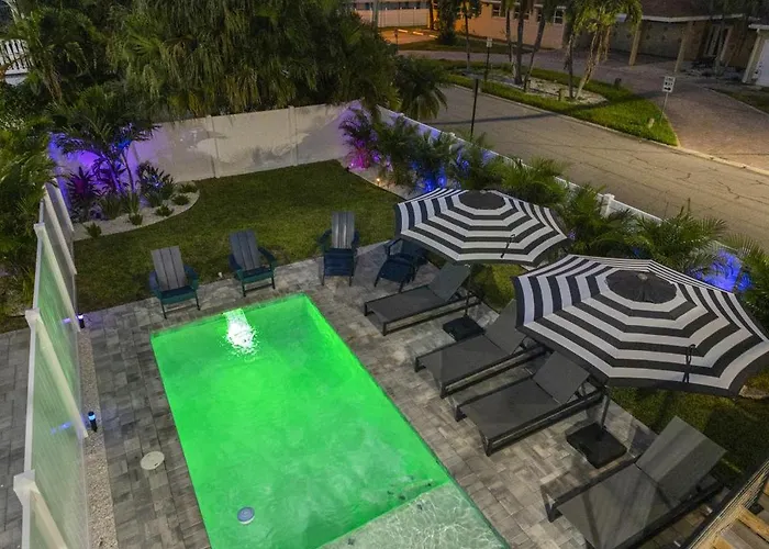 Ferienhaus Walk2beach, Heated Salt Pool, Pool Table, Gameroom *