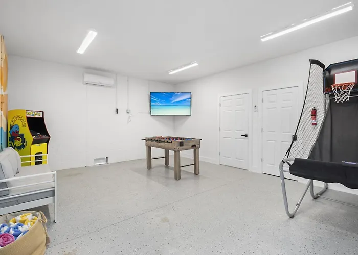 Ferienhaus Walk2beach, Heated Salt Pool, Pool Table, Gameroom *